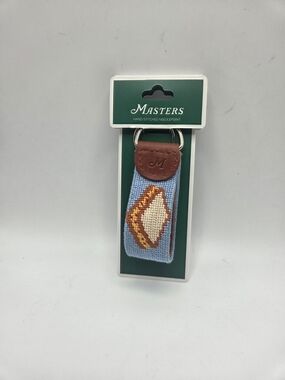 2026 Masters Pimiento Cheese Sandwich Needlepoint Key Fob